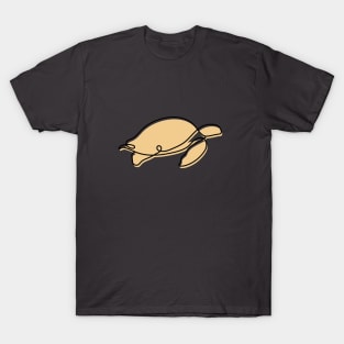 tortoise line art T-Shirt